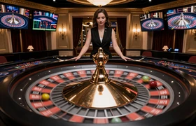 Immersive Roulette von Evolution Gaming mit Zeitlupe-Kameraaufnahmen und elegantem Monte-Carlo-Studio-Flair