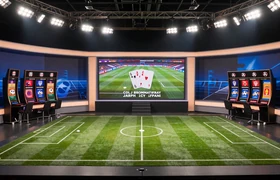 Football Studio Live von Evolution Gaming mit Fu&szlig;ball-Studio-Atmosph&auml;re und Kartenspielen f&uuml;r Fu&szlig;ballfans